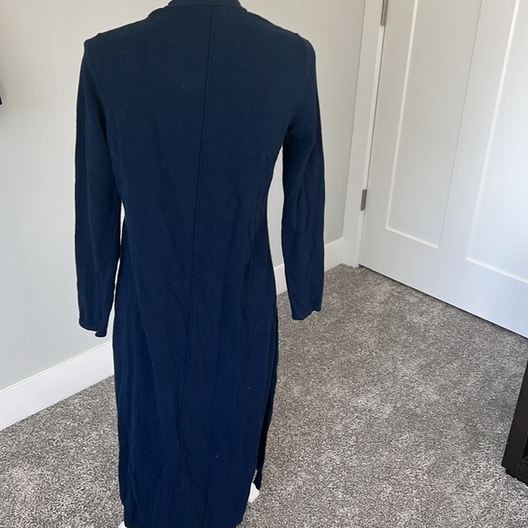 Long Ribbed Duster White House Black Market - Picture 4 of 6